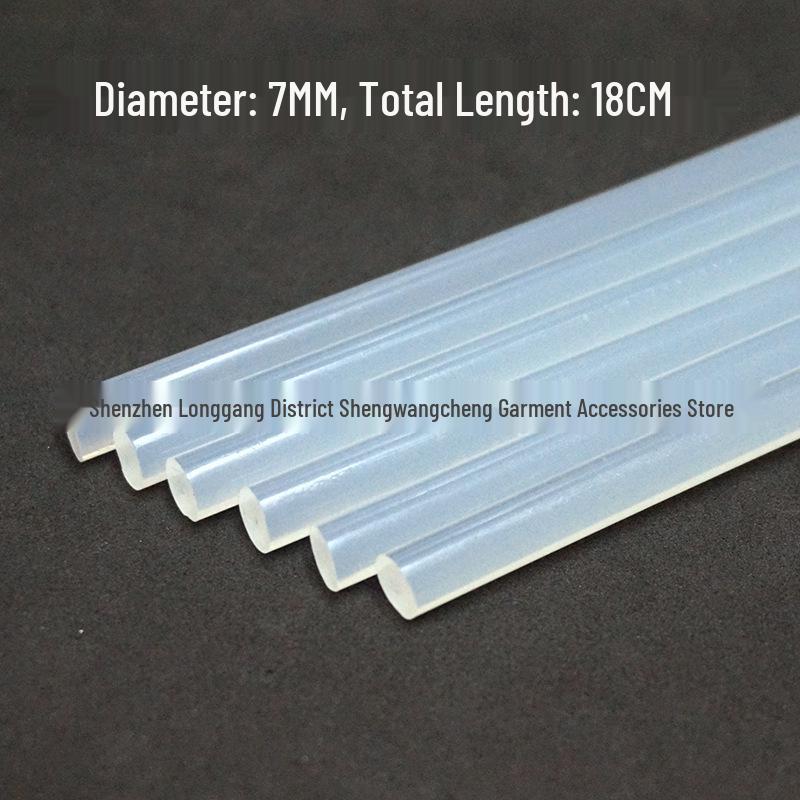 DIY Hot Melt Glue Gun with Switch and 5 Transparent Glue Sticks, 20W Silicone Strips. In Stock.
