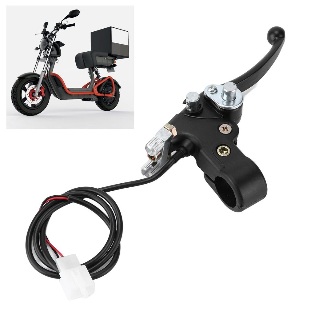 22mm Right Clutch Brake Handle Lever Perch with Cable for 2 Stroke 47CC 49CC Mini Quad ATVs