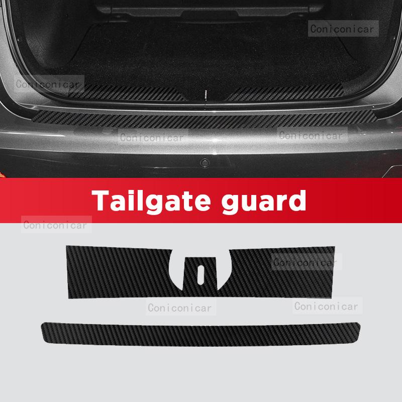 Car Carbon Fiber Door Sill Sticker For GAC TRUMPCHI EMPOW 2025 Threshold Pedal Anti-scratch Interior Decoration Accessories