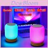Rechargeable Portable Bedside Night Light Dimmable Adjustable Color Temperature Table Lamp For Bedroom