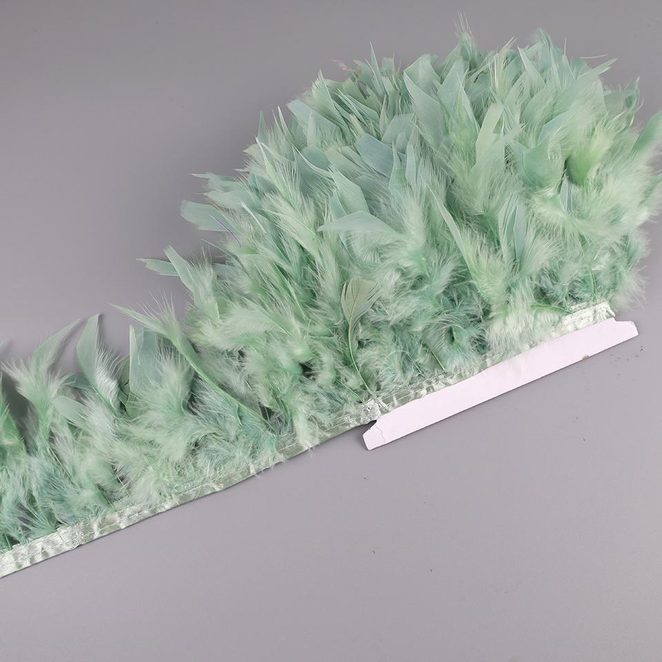 Feather10-15cm Marabou Feathers Trim DIY Wedding Turkey Feather Ribbon Crafts Sewing Clothing Party Plume Handmade Home Decor