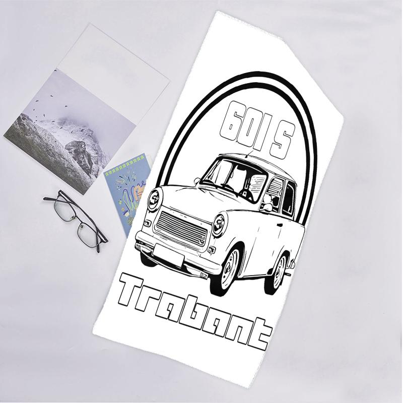 Trabant Mode Strandtuch: Ideal für Sommerabenteuer Weich, saugfähig und schnell trocknend geeignet zum Schwimmen und Baden