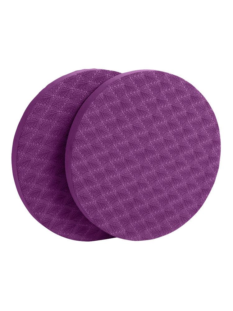 Non-Slip Yoga Pad Pair: Elbow & Knee Support