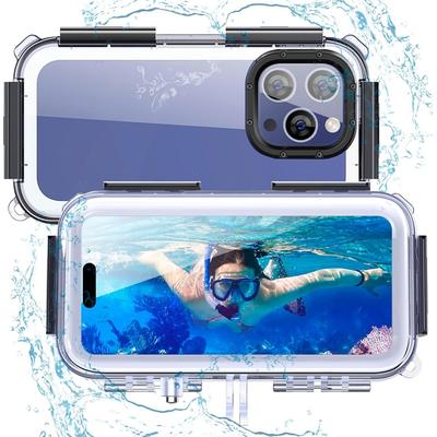Waterproof Case for iPhone 13Pro814Pro/15Pro, Shock -proof, Antipolvo, Last Intervension Sports, Waterproof, Cycling Phone Cover, Skiing