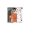 BLUE SINCERE System Planner, A5 Size, Genuine Leather, 6-Ring Binder, Cowhide Leather, Vegetable