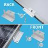Kits de Suporte de Montagem de Painel Solar Unidades Painel FV Telhado Painel Solar Alumínio Montagem Suporte Tipo Z para Carro Barco RV Iate