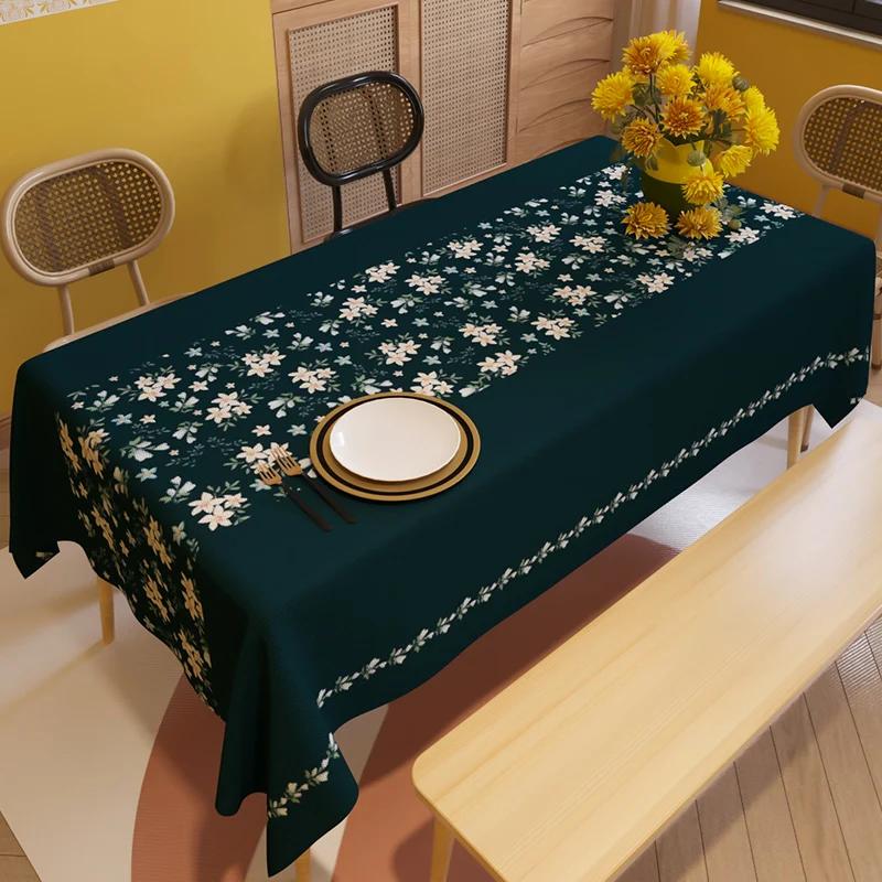 Nordic Home Rectangular Tablecloths for Table Party Decoration Bohemian Waterproof Anti-stain Nappe De Table Table Cover Tapete