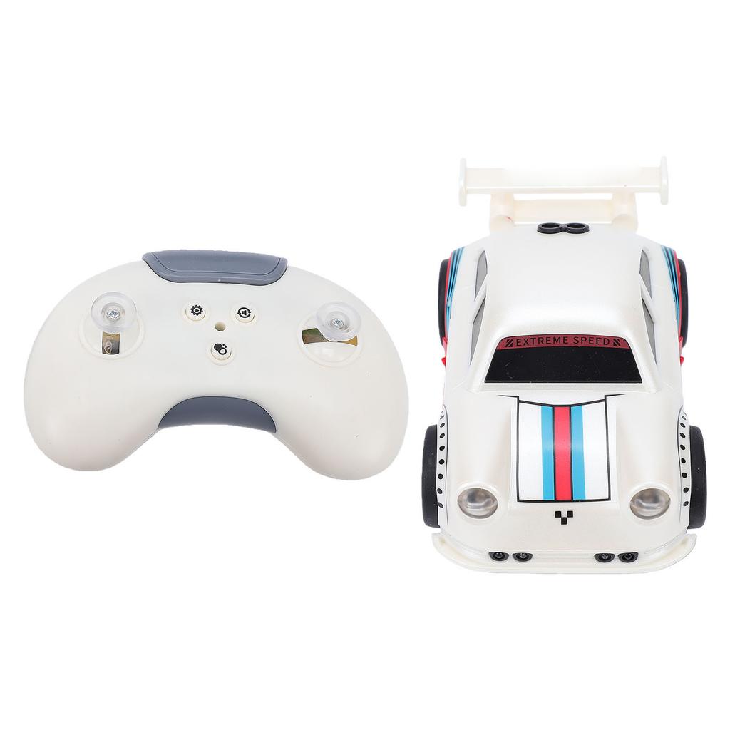 Smart RC Car with Follow Escape Modes 360 Degree Stunt Drift LED Light Voice Effect Remote Control for Kids