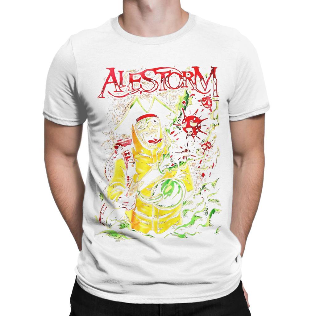 Classic Funny 100 Cotton Tshirt Alestorm Tees Tops For Unisex