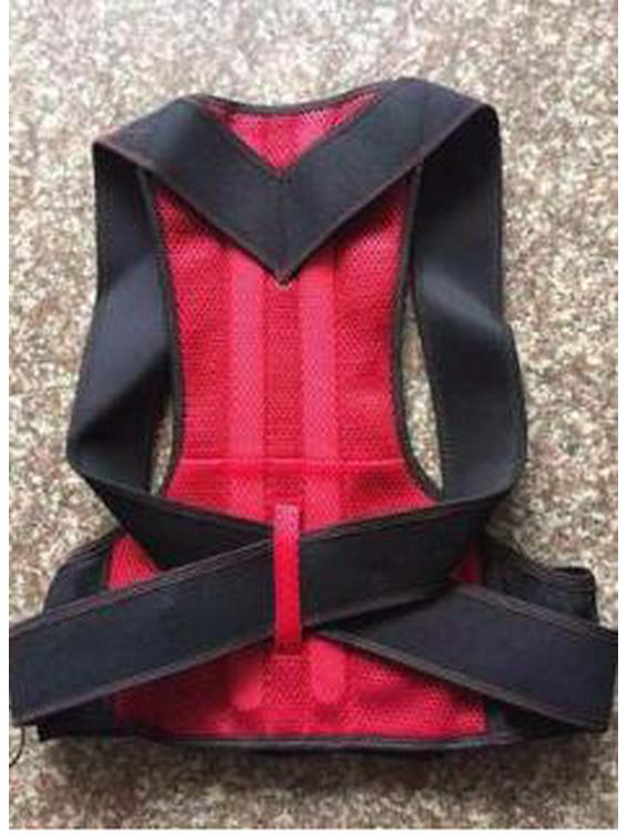 Posture Support and Correction Belt with Reinforced Straps