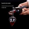 Portable Transparent Wine Pourer with Cork