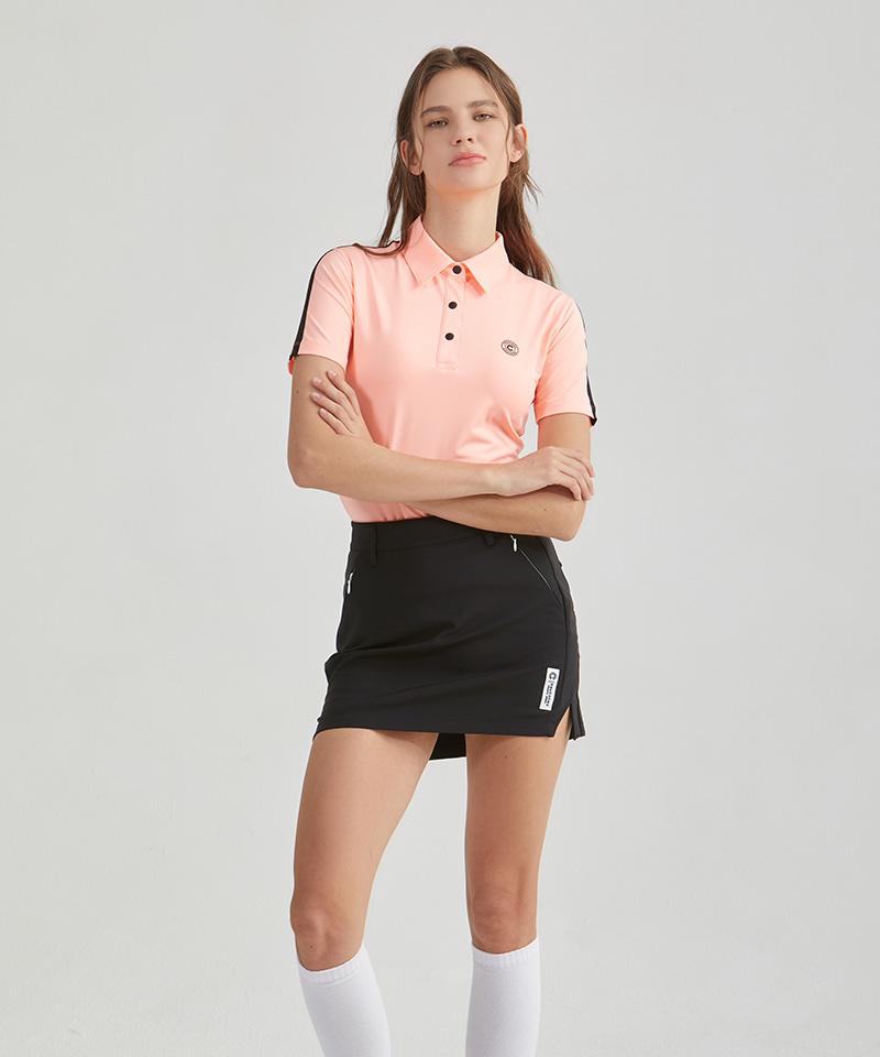 CHUCUCHU C24Ss-Sk012W Diagonal Slit Skirt