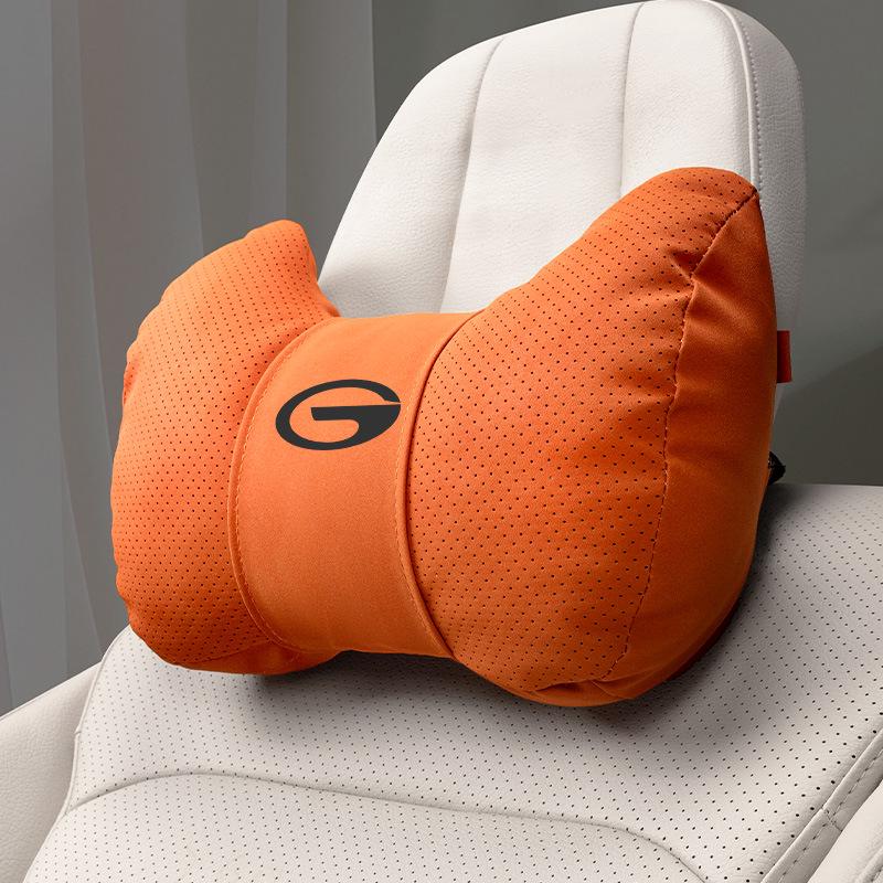 Trumpchi Car Headrest Neck Pillow & Lumbar Support Cushion Set for GS3/4/8 & M8/6PRO