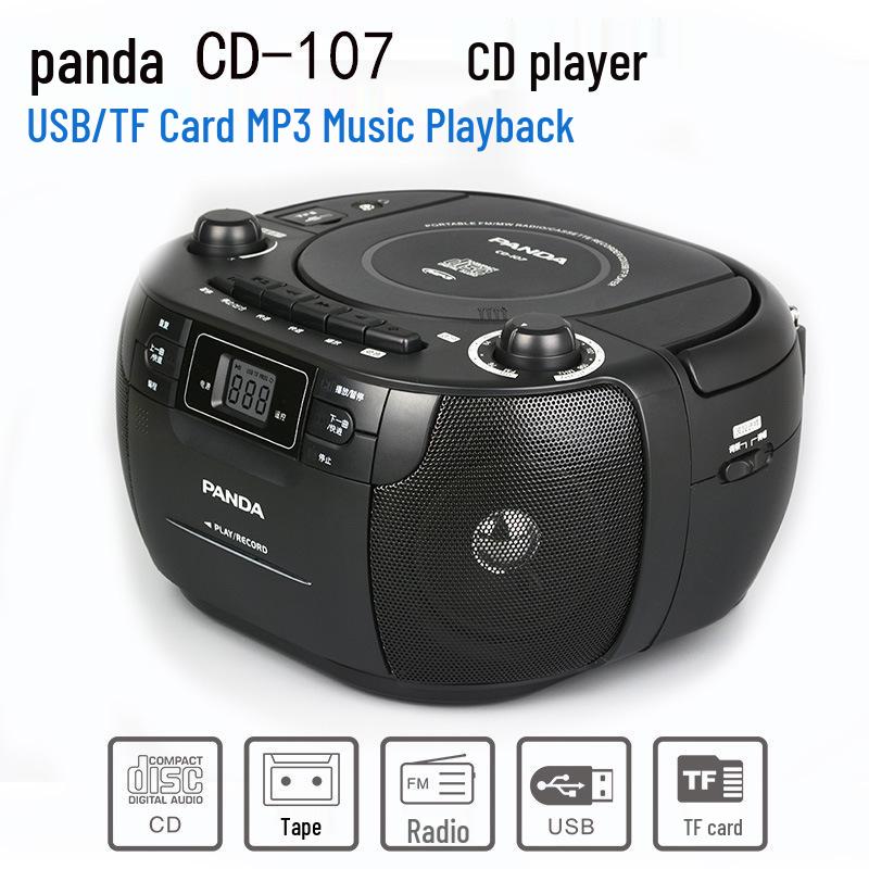 Panda CD-107 Student All-in-One CD Tape Recorder & English Repeater