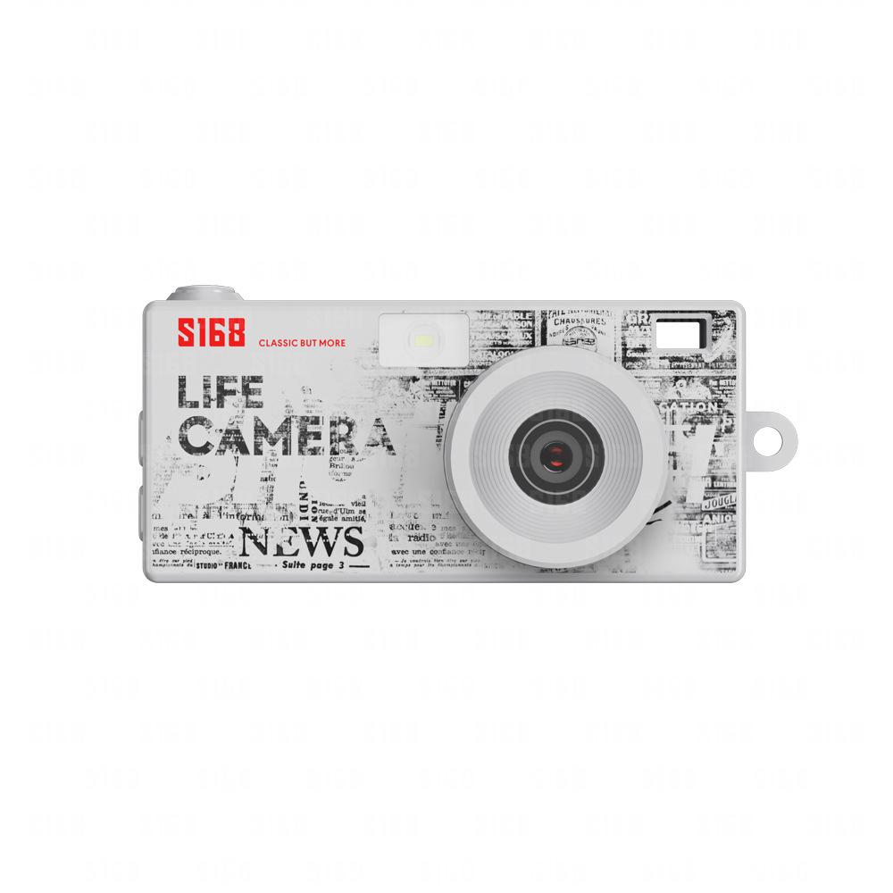 Trendy Mini Retro Rainbow Digital Camera Keychain - Portable Student Camera for Photos & Videos