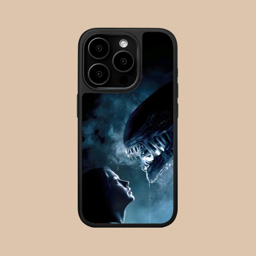 Alien Romulus Mobile Cell Phone Case for iPhone 17 16 15 14 13 12 11 Air Pro Max Plus Matte Surface Colorful Cover Luxury Cover