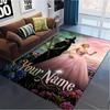 Name Custom Wicked Carpet Rug for Living Room Bedroom Home Sofa Decoration,Kids play Non-slip Floor Mat