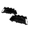 2PCS Front Bumper Fog Light Grille Trim Fit A6L C8PA 2023+ Black