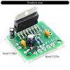 24TE TDA7297 Power Amplifier Board Parts 12V Double Channel 15W+15W Electronic DIY