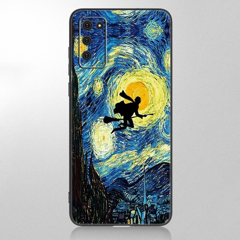 

Чехол Van Gogh Starry Sky Art для Samsung Galaxy A12 A02S A22 A32 A52 A72 A71 A51 A41 A31 A21 A11 A50 A70 A10S A20S, черный чехол Samsung A72