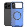 Luxury Clear Honeycomb Armour Magnetic Case for 17 Air 16 15 14 13 12 11 Pro Max 16E Shockproof Bumper Protective Cover