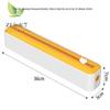 1PC Double-Blade Cling Film Cutter Magnetic Type Adjustable Baking Paper And Aluminum Foil Cutter Storage Box