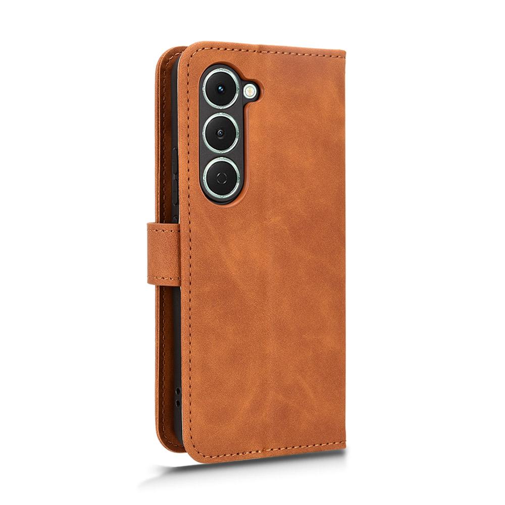 For TECNO Spark 40 Pro 4G Leather Case Skin Feel Anti Drop Wallet Flip Phone Cover