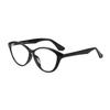 Vintage Cat-Eye PRG24081A Eyeglass Frame—Face-Lifting Design, Blogger Recommended, Two Colors Available