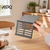 American Mahjong Card Rack Holder for Table 3D Printed Angled Viewing Display Table Accessory Rack Under-Mat Slide-in Stand Foldable