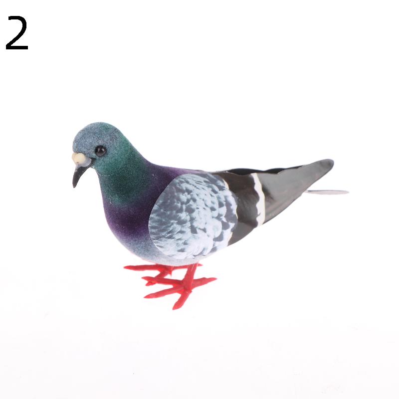 Kunstvogels Simulatie Grijs Duif Duif Model Imitatie Dier Feest Bruiloft Benodigdheden Fotografie Rekwisieten Huisdecoratie
