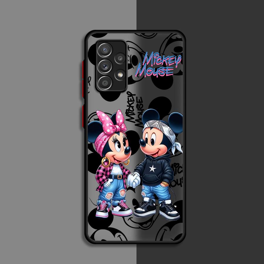 Disney Mickey Mouse Phone Case for Samsung A12 A13 A14 A15 A22 A23 A32 A52 A72 4G 5G A25 A33 A34 A35 A53 A54 A55 A73 5G A24 4G