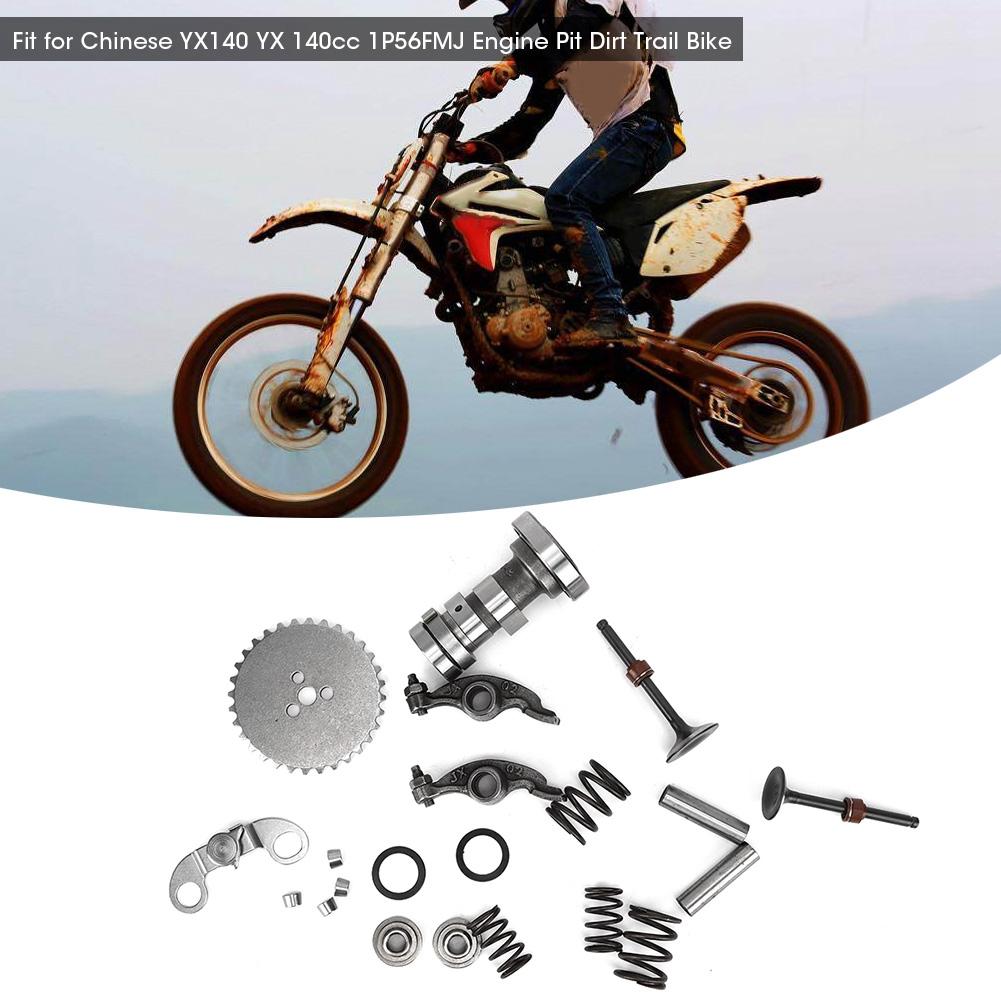 Racing Cam Camshaft Kit Fit for Chinese YX140 YX 140cc 1P56FMJ Engine Pit Dirt Trail Bike