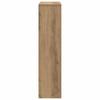 Radiator Cover Artisan Oak 104 X 20 X 82 Cm Engineered Wood
