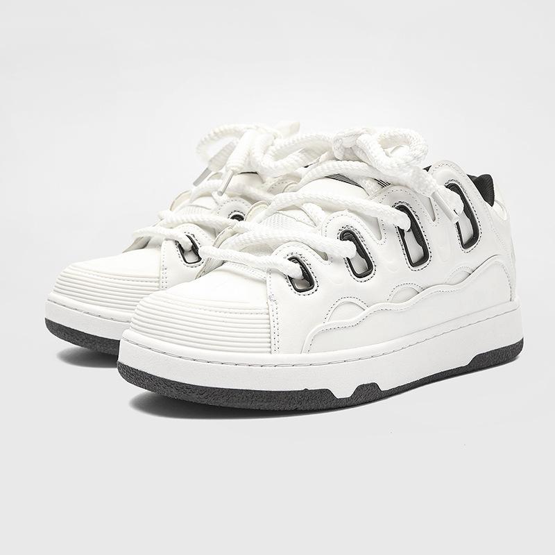 

Новые четырехсезонные зеленые молодежные американские кроссовки, контрастные цвета национального прилива, нишевая платформа моральной подготовки, повседневные кроссовки в стиле колледжа 36