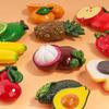 2024 3D Fruit Refrigerator Magnet: Creative Resin Decor & Cute Food Toy