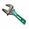 Short Handle Adjustable Spanner Heavy Duty Plumbing Wrench NonSlip Grip Wide Opening