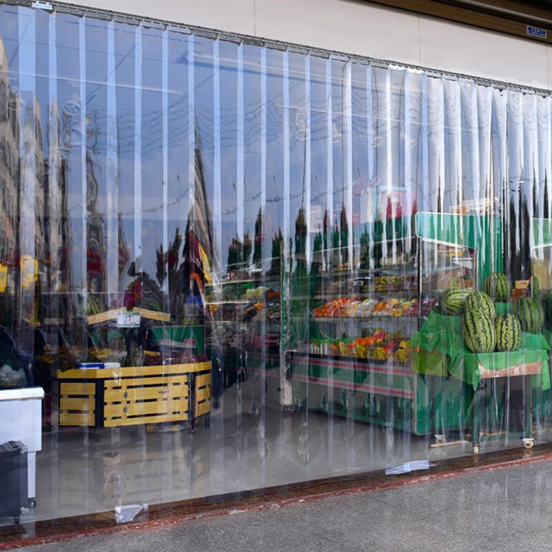 Luxchic Transparent PVC Partition Door Curtain