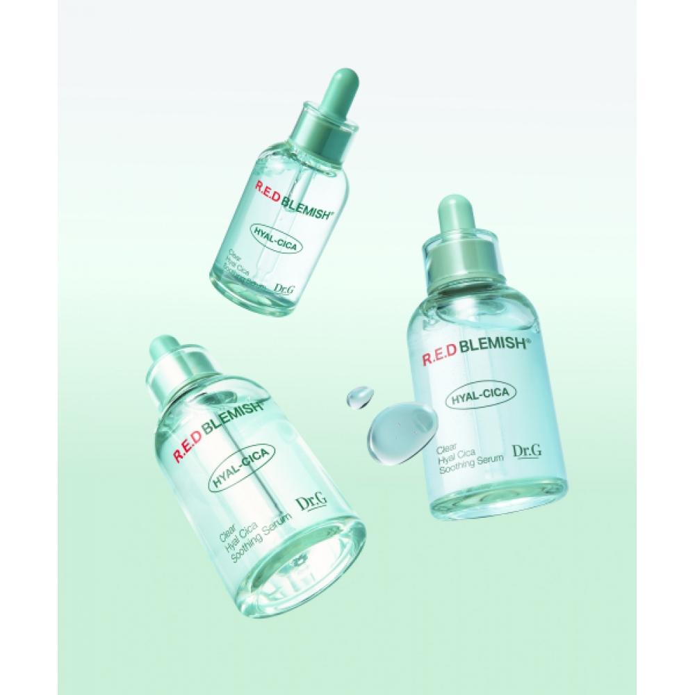 Dr.g Red Blemish Clear Hyalcica Soothing Serum 50mlx3ea FREE