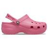 Crocs Women's Classic Platform Clog Hyper Pink Comfort Slip On 206750-6VZ