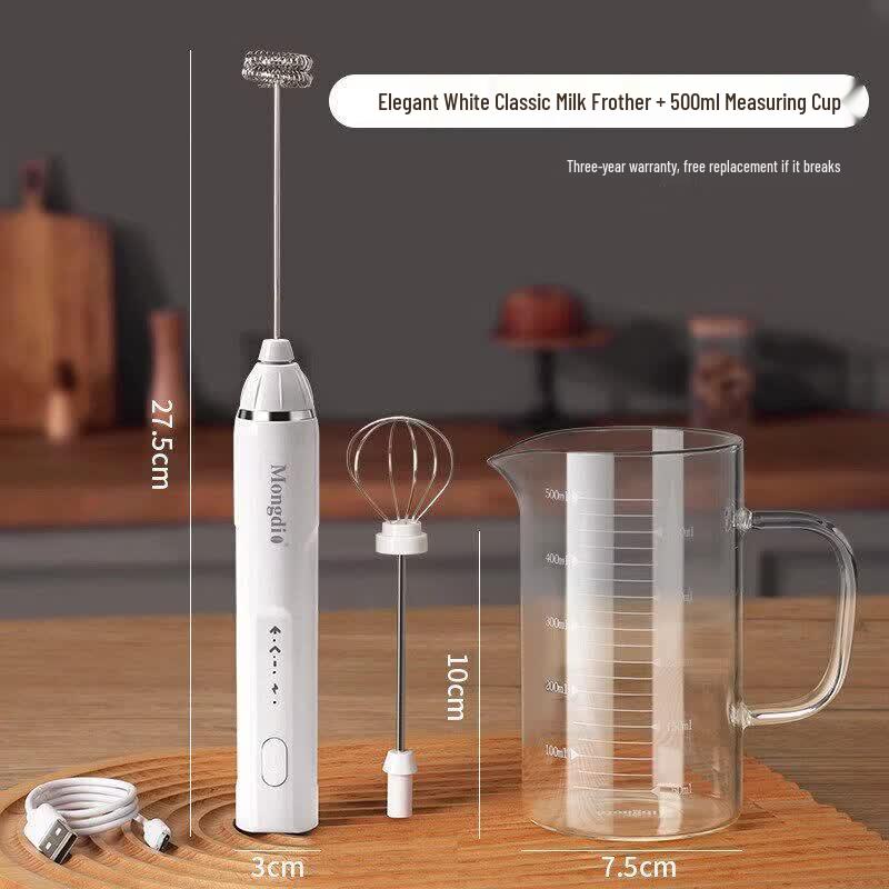 Qiwei Glass Electric Milk Frother