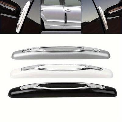 4Pcs Car Door Protector Guard Strip Scratch Protector Car Rubber Bumper Stickers Auto Door Edge Protection Car Decoration