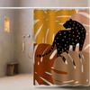 Bathroom Thickened Waterproof Curtain Mildew Proof Shower Curtain Shower Partition Curtain Shower Curtain Bathroom Curtain Free Perforation