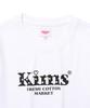 Kimseupeulesikoteunmakes Kims Bam Logo Dot Tee White(Black)