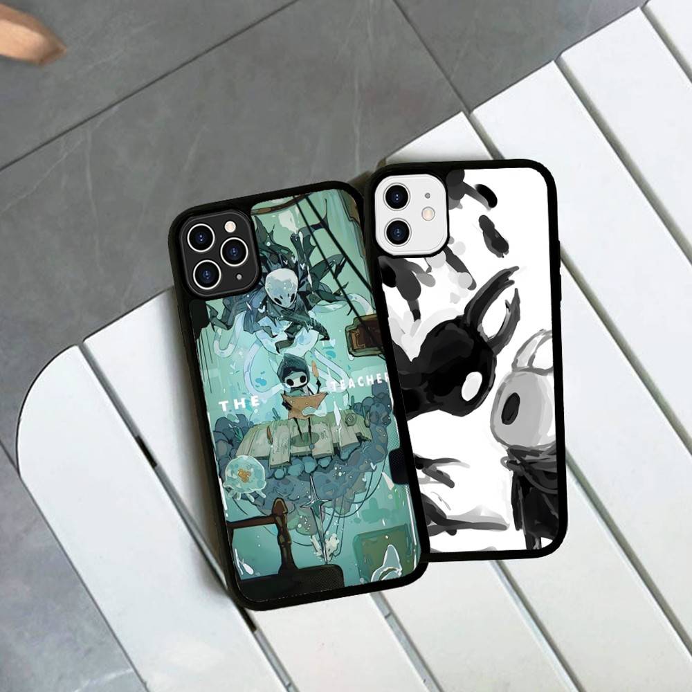 Popular Game H-Hollow K-Knight S-Silksong Phone Case For iPhone 17 16 Pro Max Air 13 12 Mini 14 15 Plus 11 PC+TPU Back Cover