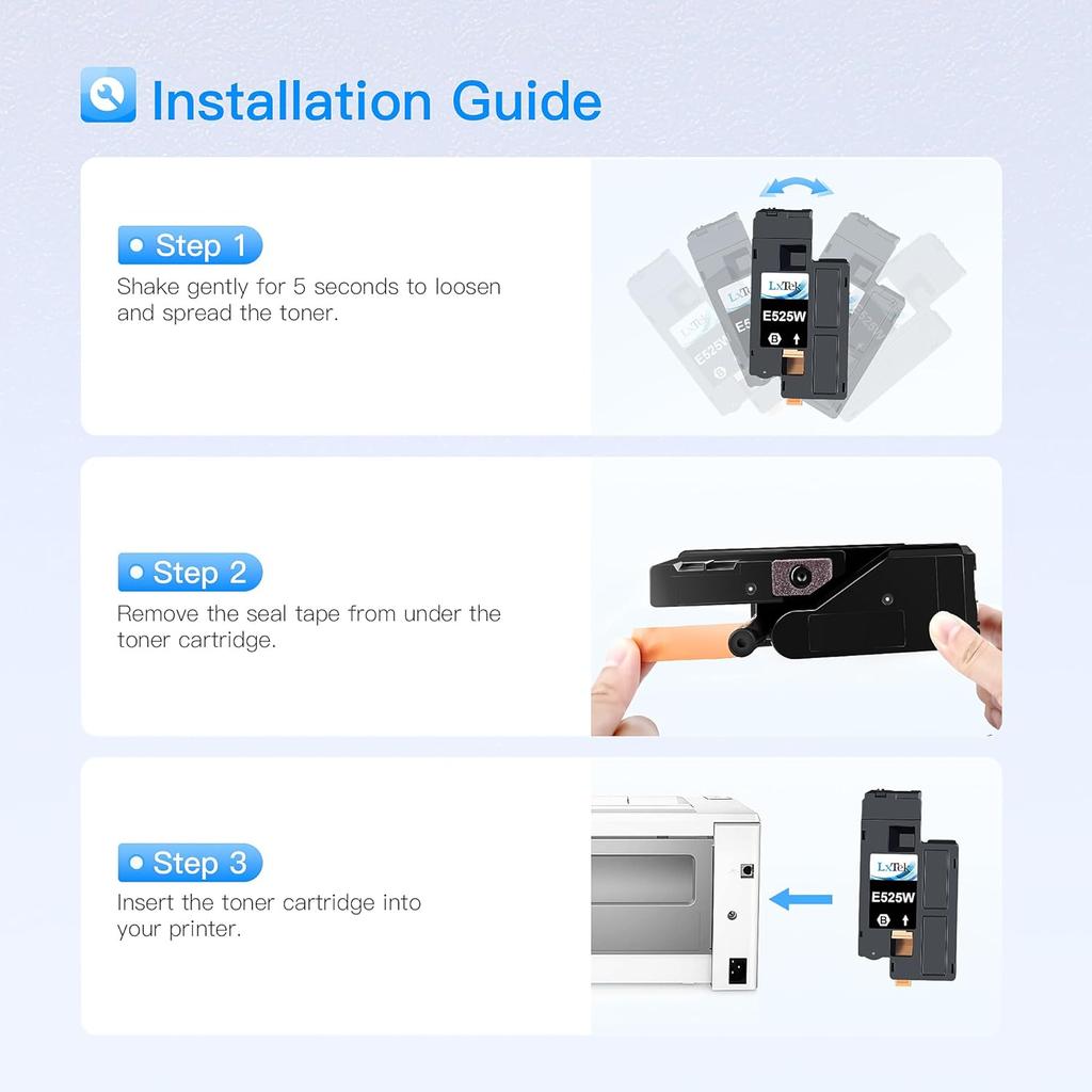 DELL e525 W Compatible Toner Cartridge