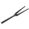 Bike Rigid Front Fork Full Carbon Fiber Road Bike Fork Quick Release Type UD Pattern Top Taper Pipe for Disc BrakeUD