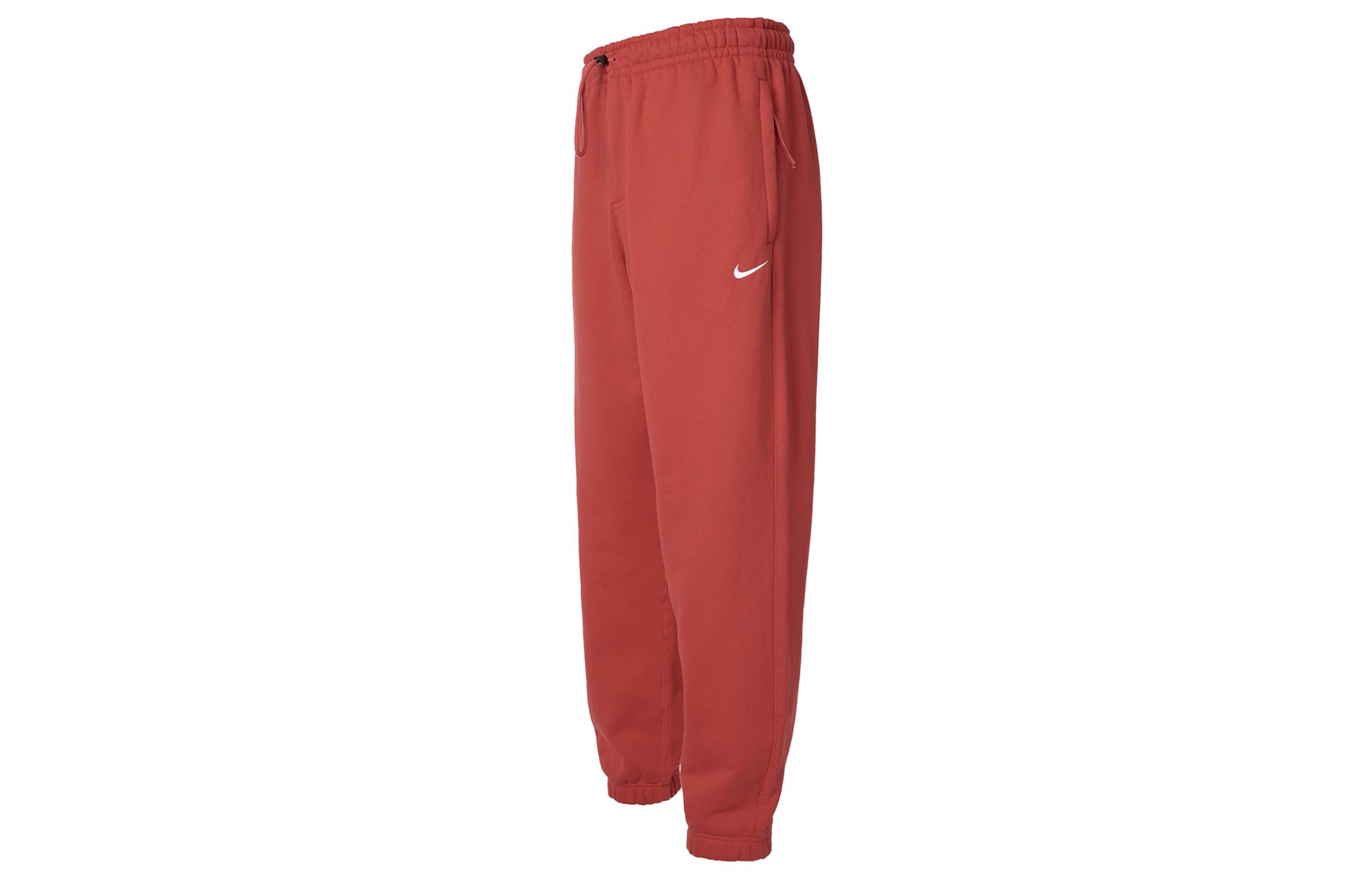 Nike Casual Pants Men s University Red Thickened Cuffed Pants AV8279-657 L
