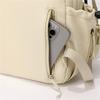 Lightweight Nylon Convertible Backpack Multi Pocket Tote with Detachable Small Purse Casual Daypack for Women Daily Travel