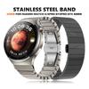 22mm Link Bracelet For Huawei Watch 4 Pro GT3Pro GT4 46mm Luxury Stainless Steel Band For For Amazfit GTR 47mm Alloy Metal Strap