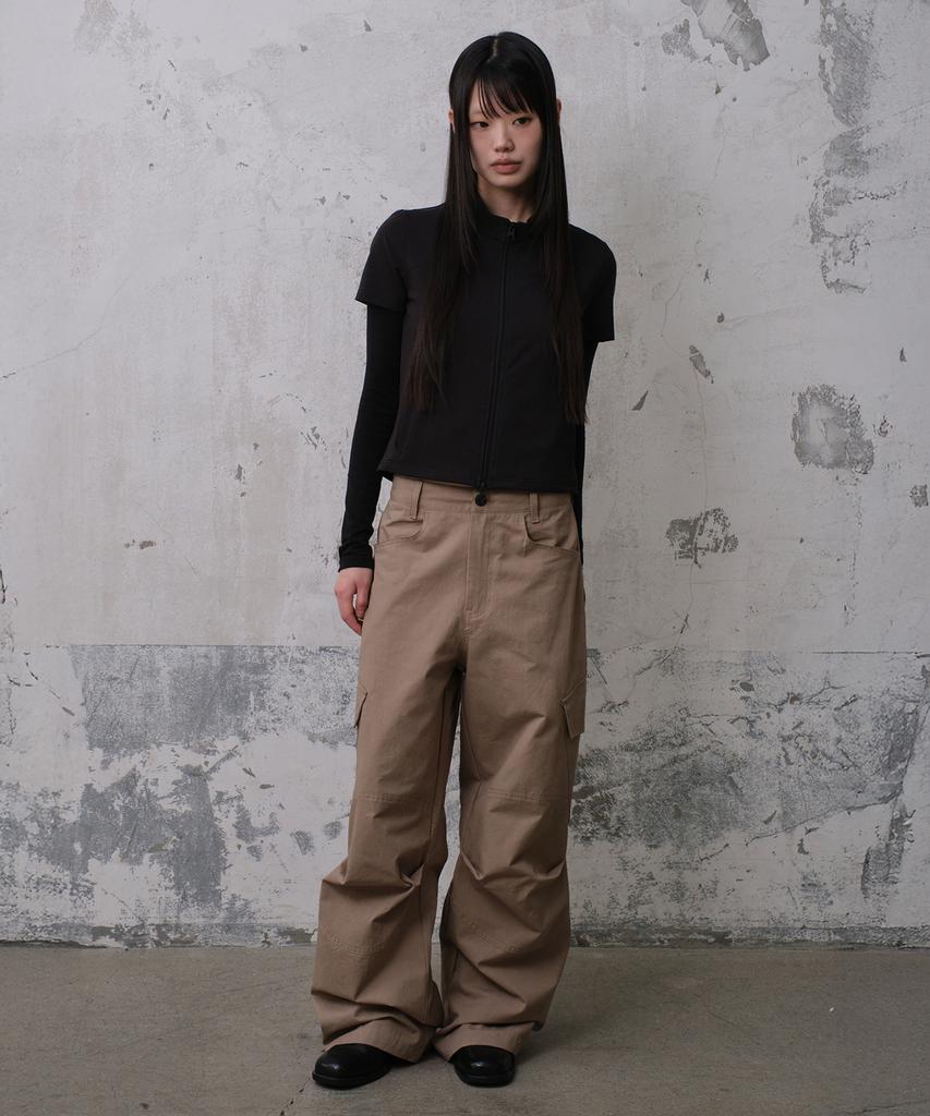 Daibeuinumeon W Vern Cargo Pants (Olive Beige)